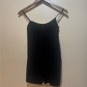 Black Spaghetti Strap Dress
